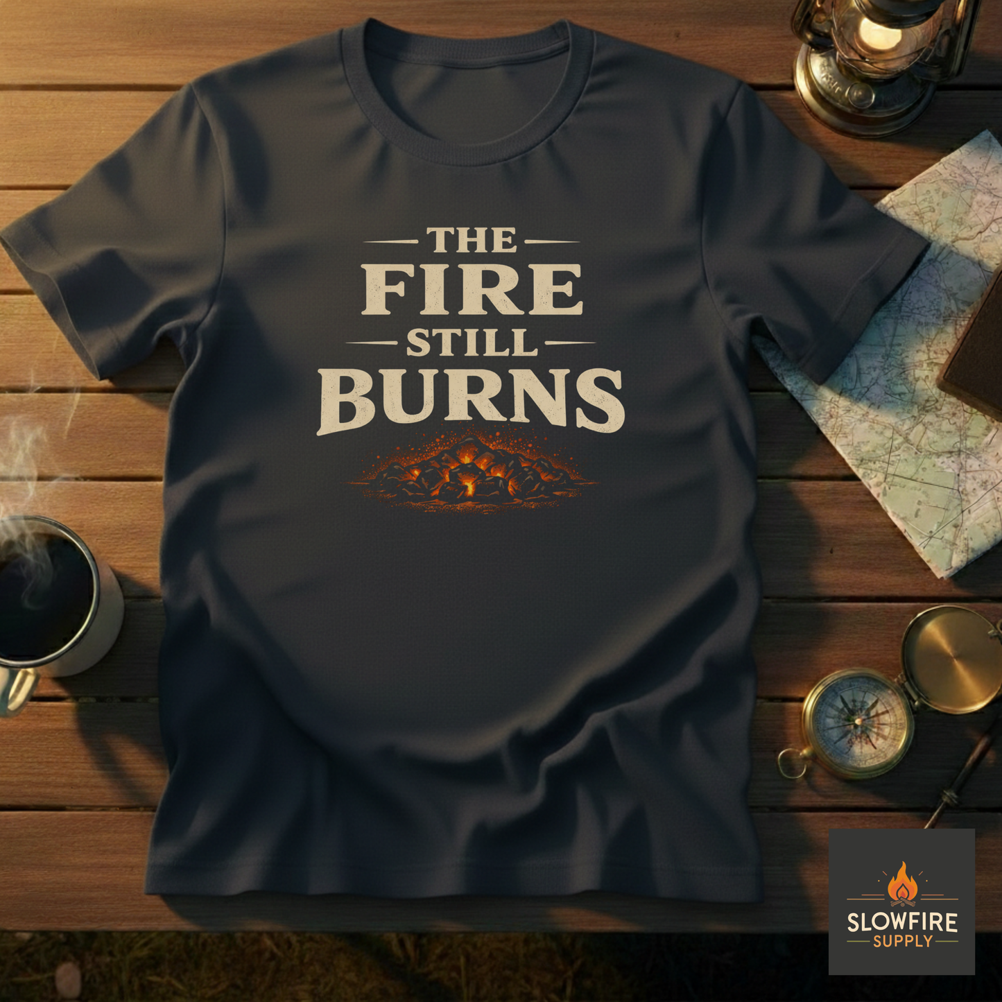 The Fire Still Burns T-Shirt