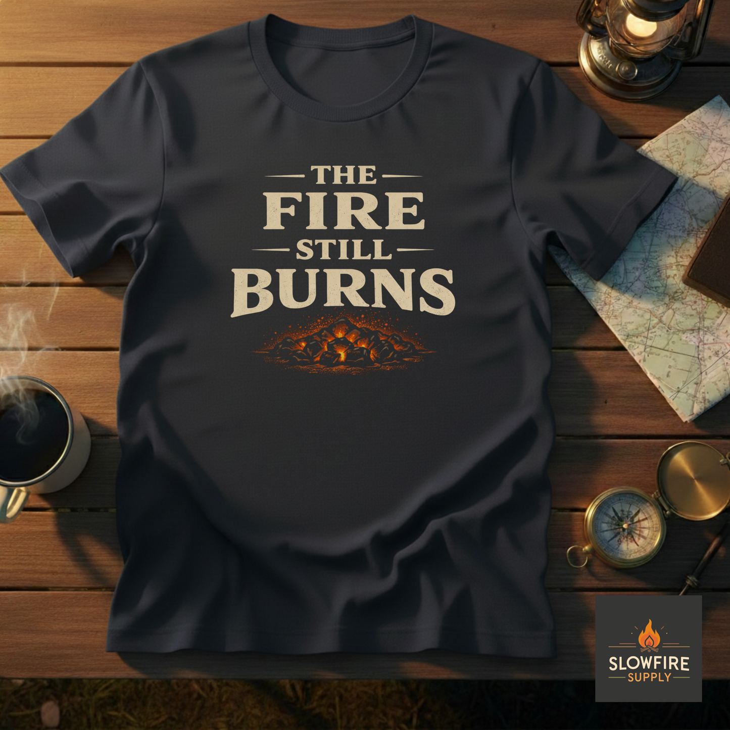 The Fire Still Burns T-Shirt